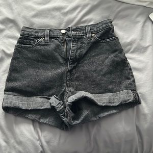 Mom jeans shorts